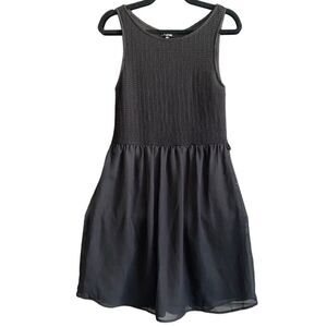 Guess for Girls Size X-Large Flowy Black Mini Dress.